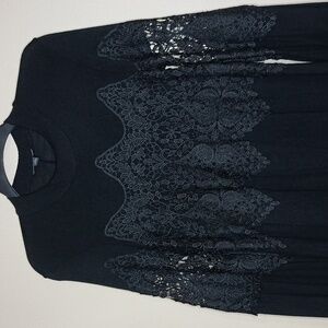 mm Dress with Trim Detail